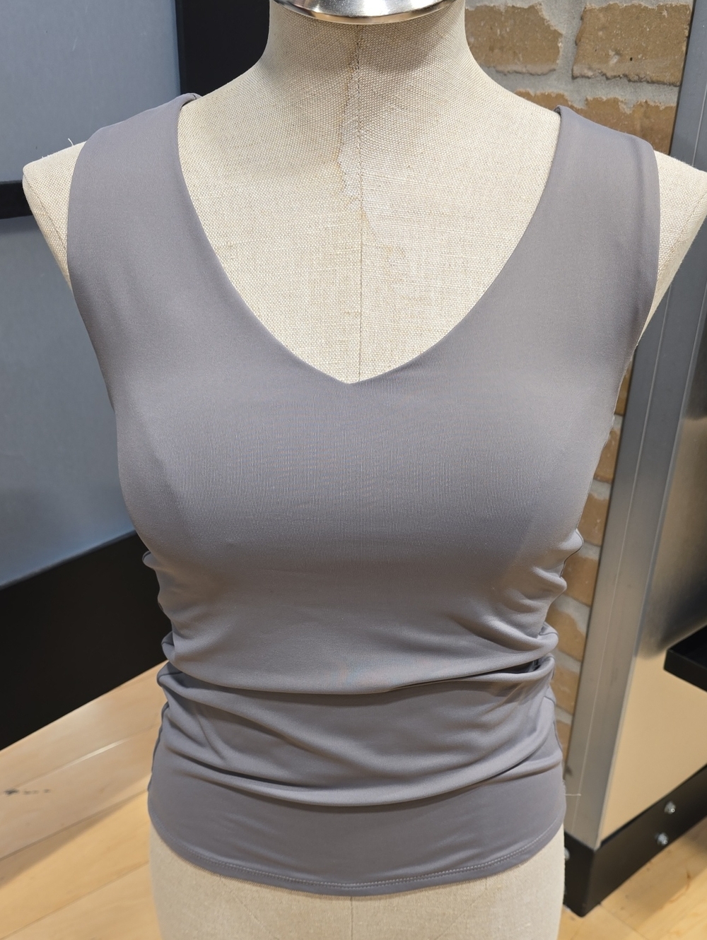 Buckle Black Shapewear Tank S